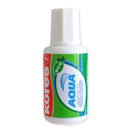 KORES - CORRECTOR KORES LIQUIDO AQUA 20ML C/10