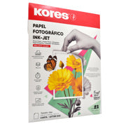 KORES - Papel Fotográfico Kores Tamaño Carta C/25 Hojas