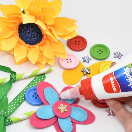 KORES - PEGAMENTO LIQUIDO  KORES BLANCO GLUKIDS 60GRS