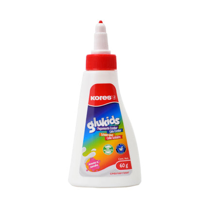 KORES - PEGAMENTO LIQUIDO  KORES BLANCO GLUKIDS 60GRS