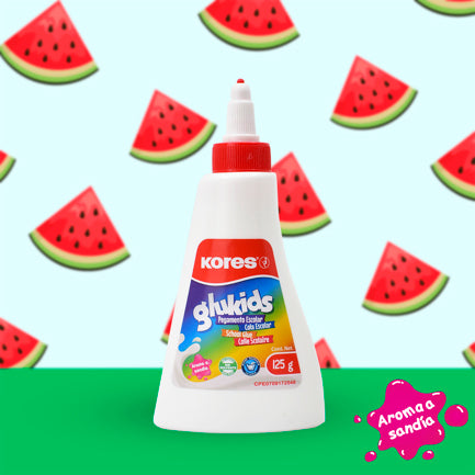 KORES - PEGAMENTO LIQUIDO  KORES BLANCO GLUKIDS 125GRS