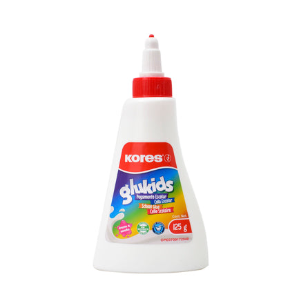 KORES - PEGAMENTO LIQUIDO  KORES BLANCO GLUKIDS 125GRS