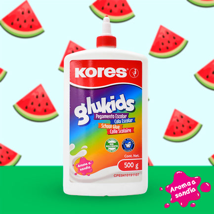 KORES - PEGAMENTO LIQUIDO KORES BLANCO GLUKIDS 500GRS