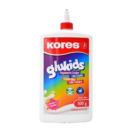 KORES - PEGAMENTO LIQUIDO KORES BLANCO GLUKIDS 500GRS