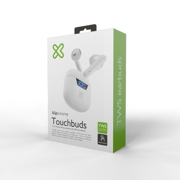 KLIP XTREME - Audifonos TWS Klip Xtreme TouchBuds KTE-006WH