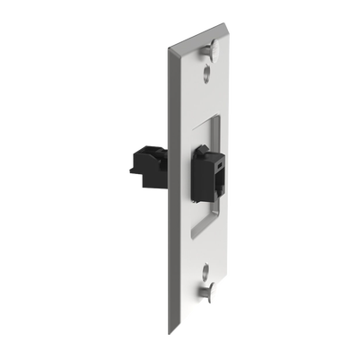 PANDUIT - Placa de Pared Telefónica, Salida de 1 Puerto Keystone, Con Jack Cat6 Estilo 110 de Impacto, de Acero Inoxidable