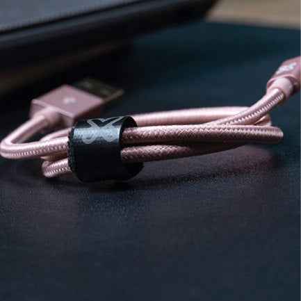 KLIP XTREME - Cable USB Klip Xtreme KAC-010RG Compatible iPhone  iPad  iPod 1 metro de largo Color Oro Rosa