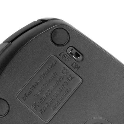 KLIP XTREME - Mouse inalambrico ergonomico Klip Xtreme Klever KMW-340BK