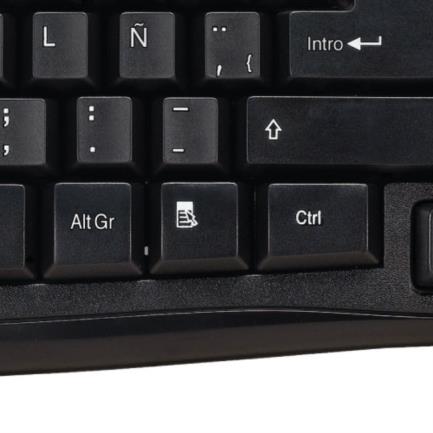 KLIP XTREME - Teclado cableado Klip Xtreme Stylus KBK-050S