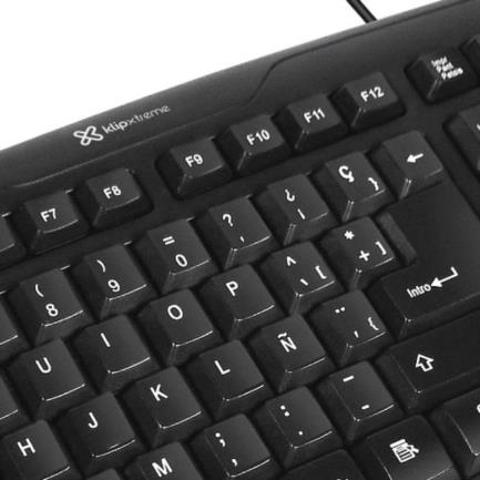 KLIP XTREME - Teclado cableado Klip Xtreme Stylus KBK-050S