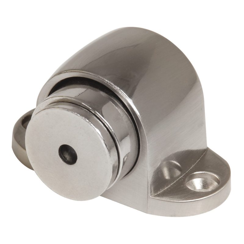 Lock - Tope magnético para puerta níquel satinado Lock