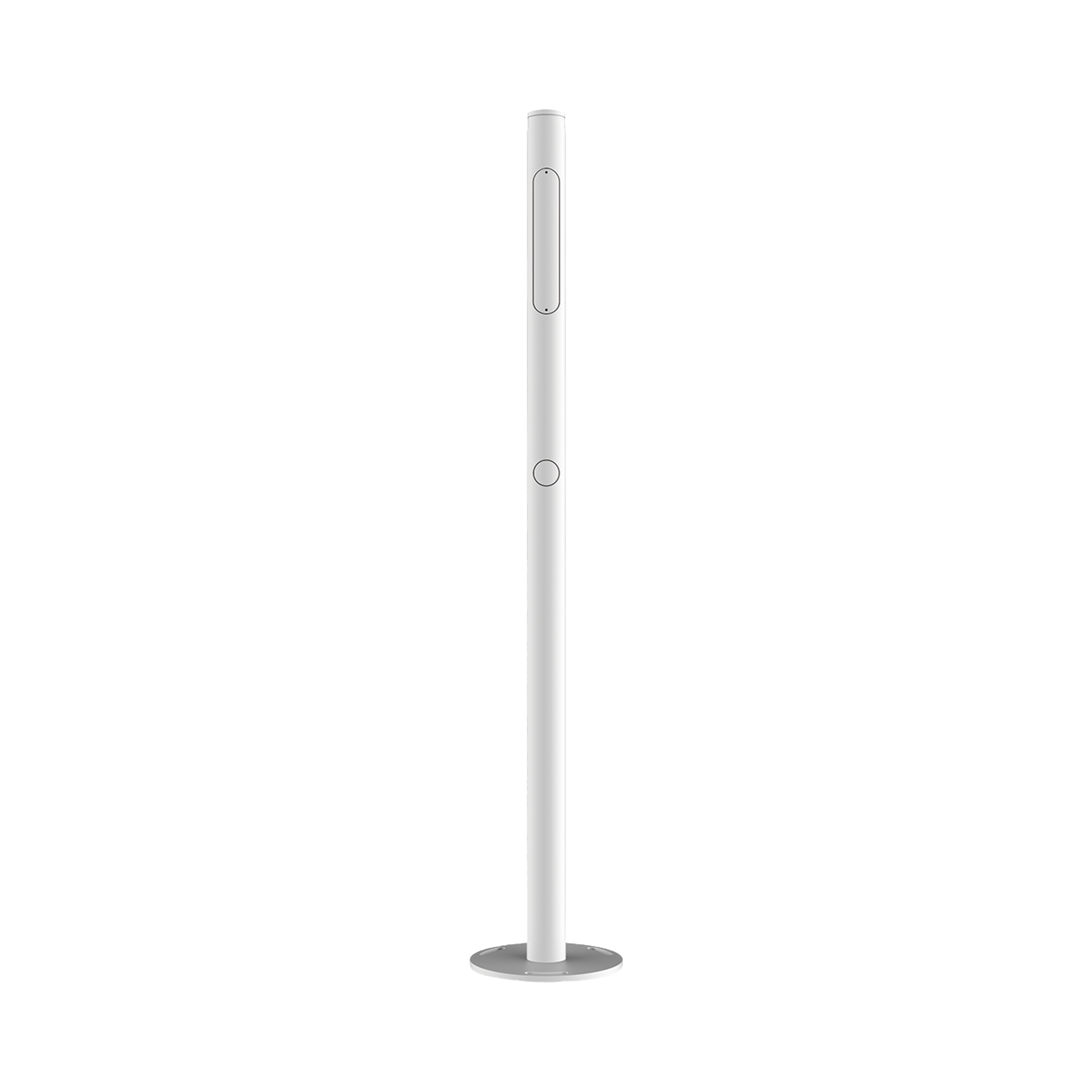 HIKVISION - Poste para Cámara ANPR / Compatible con DS-TCG405-E/ Altura de 1.3 Metros / Color gris