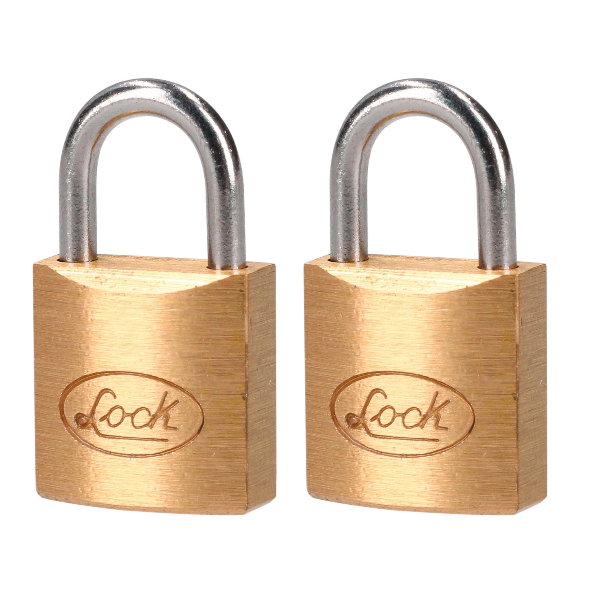 Lock - Jgo candados lat cto 20mm 2pz