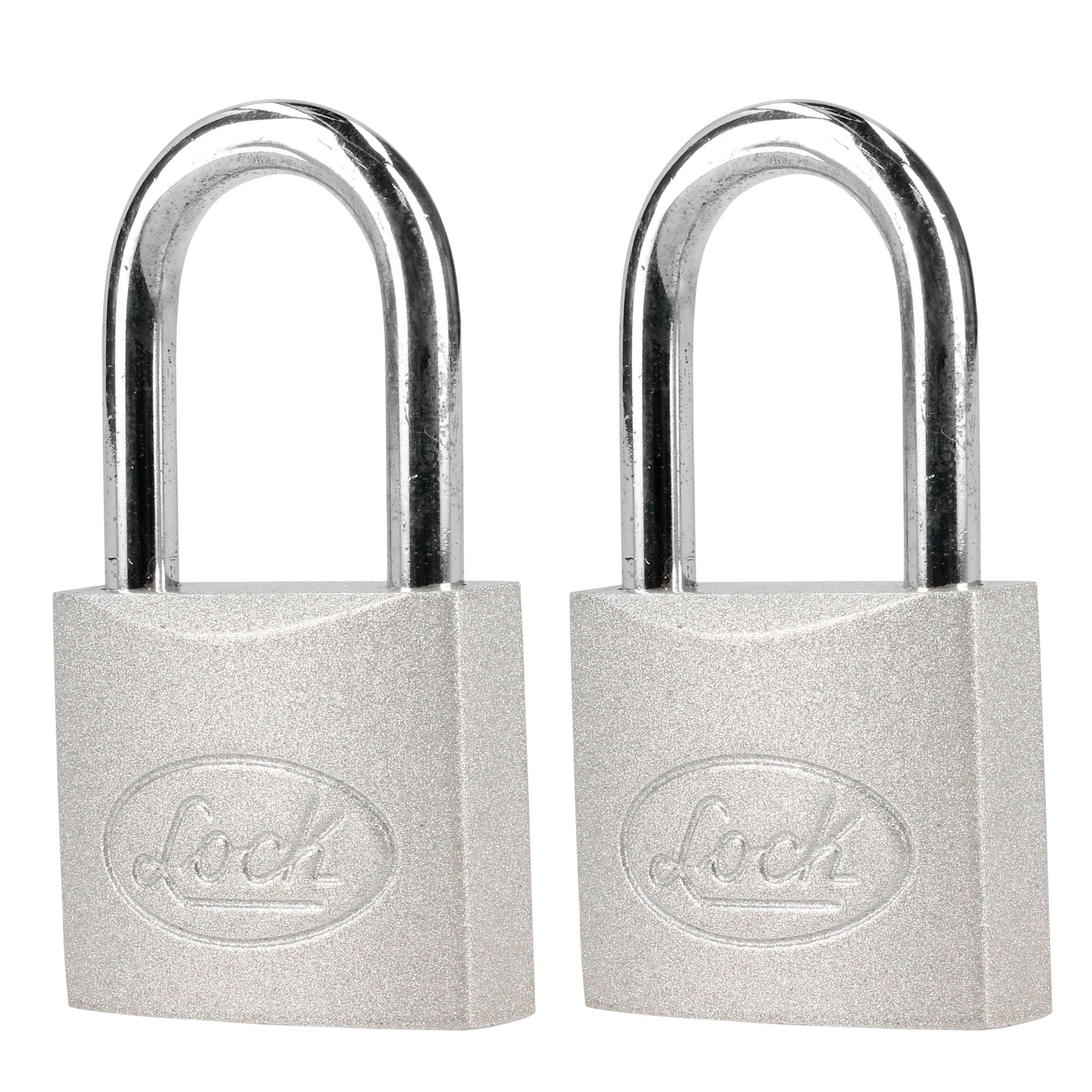 Lock - Jgo candados ac lgo 45mm 2pz