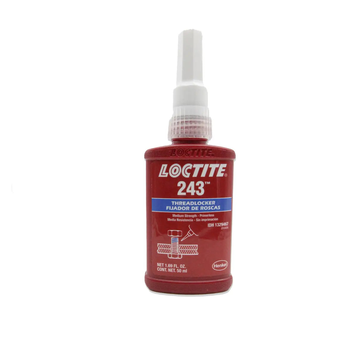 Adhesivo Fijador De Rosca Resistencia Media 50 Gr (1.69 Oz) (243)