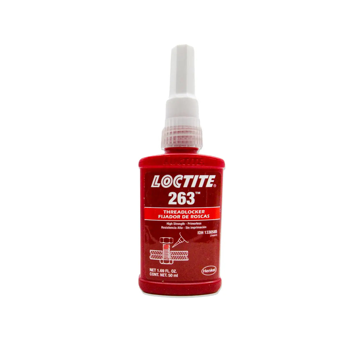 Adhesivo Fijador De Rosca Resistencia Alta 50 Gr (1.69 Oz) (263)