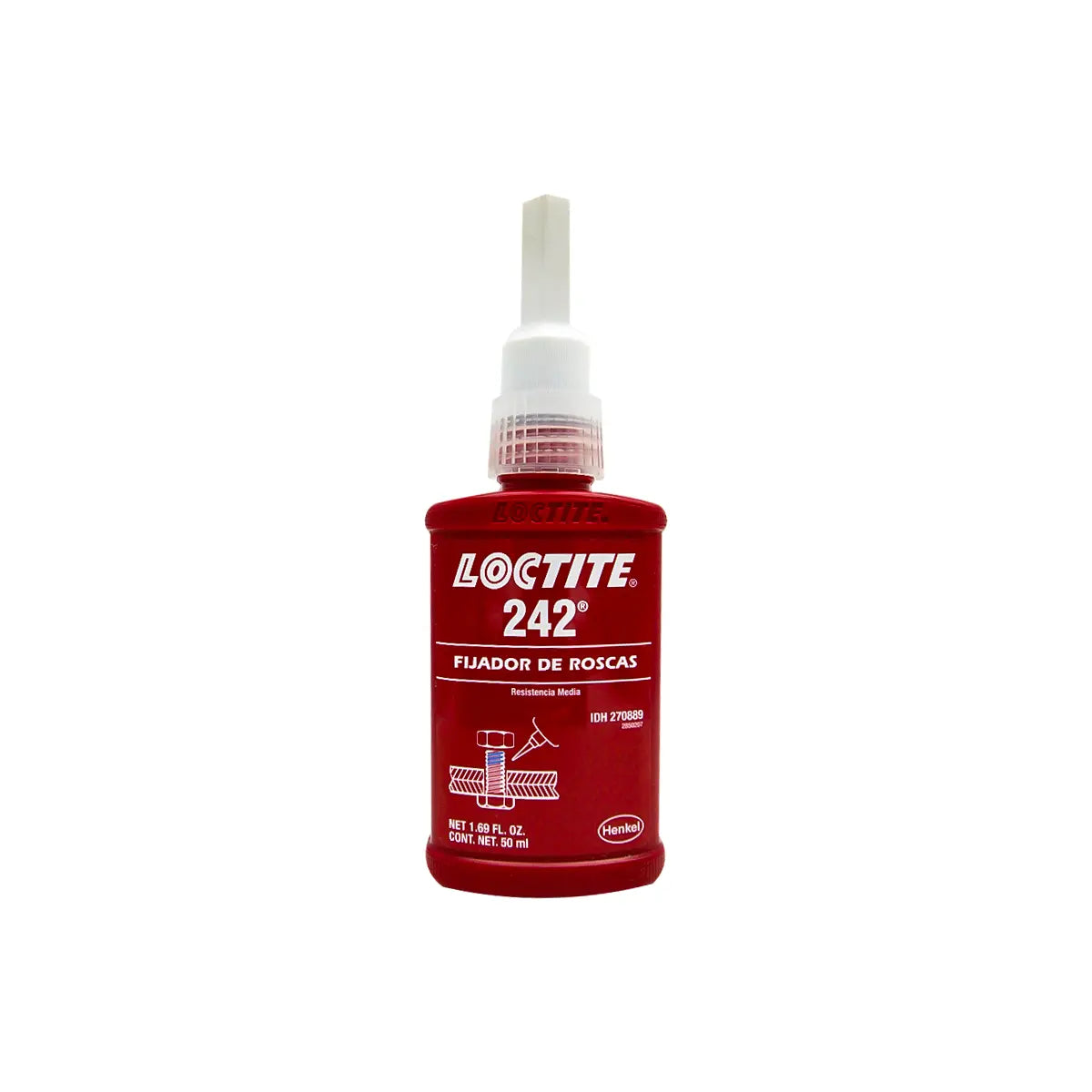 Adhesivo Fijador De Rosca Resistencia Media 50 Gr (1.69 Oz) (242-31)