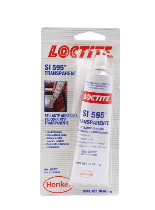 Silicon Automotriz Rtv Alta Temperatura Formador De Juntas Transparente 70 Ml 285952 (Blister)