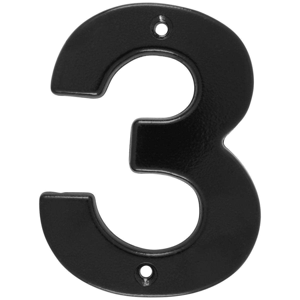 Lock - Numero 3 bold 4 in negro
