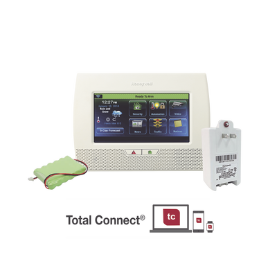 HONEYWELL HOME RESIDEO - Panel de Alarma Inalambrico con Pantalla Touch en Español