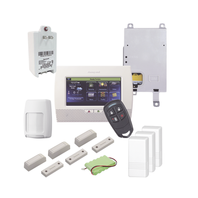 HONEYWELL HOME RESIDEO - Panel de Alarma Inalambrico con Pantalla Touch en Español con GSM