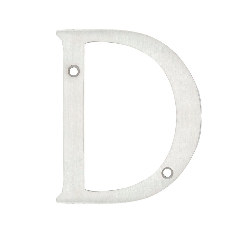 Lock - Letra D slim 4 in niq sat