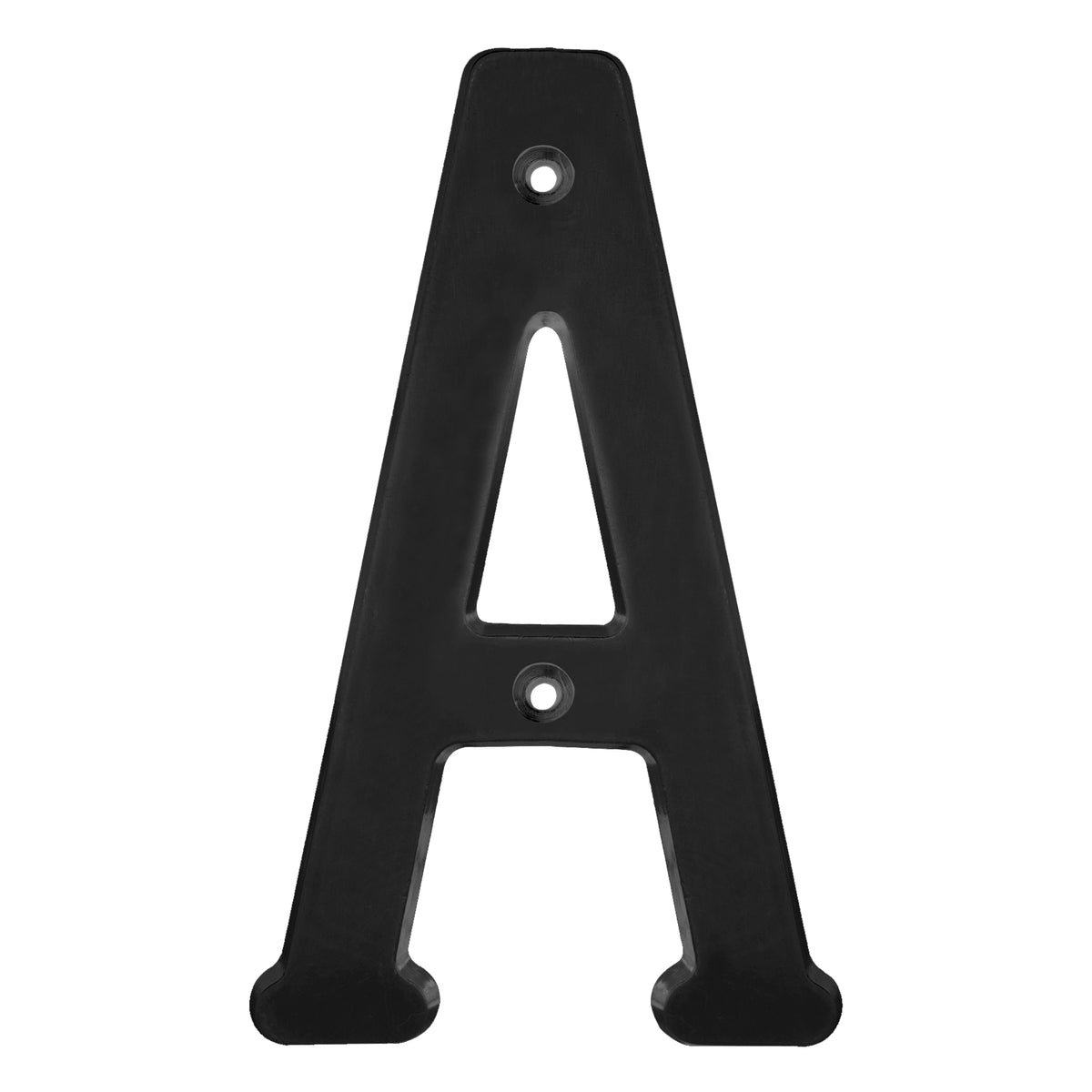 Lock - Letra A slim 4 in negro