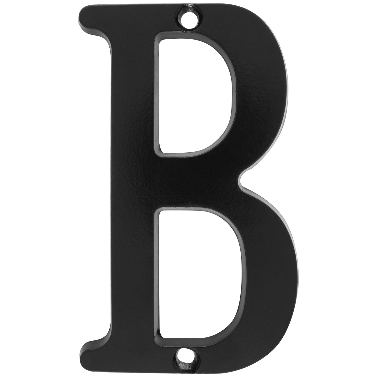 Lock - Letra B slim 4 in negro