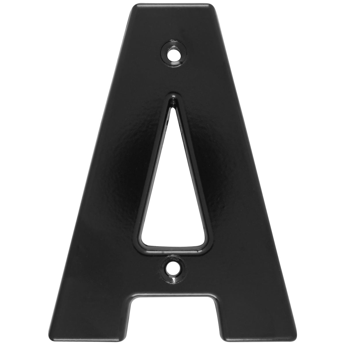 Lock - Letra A bold 4 in negro