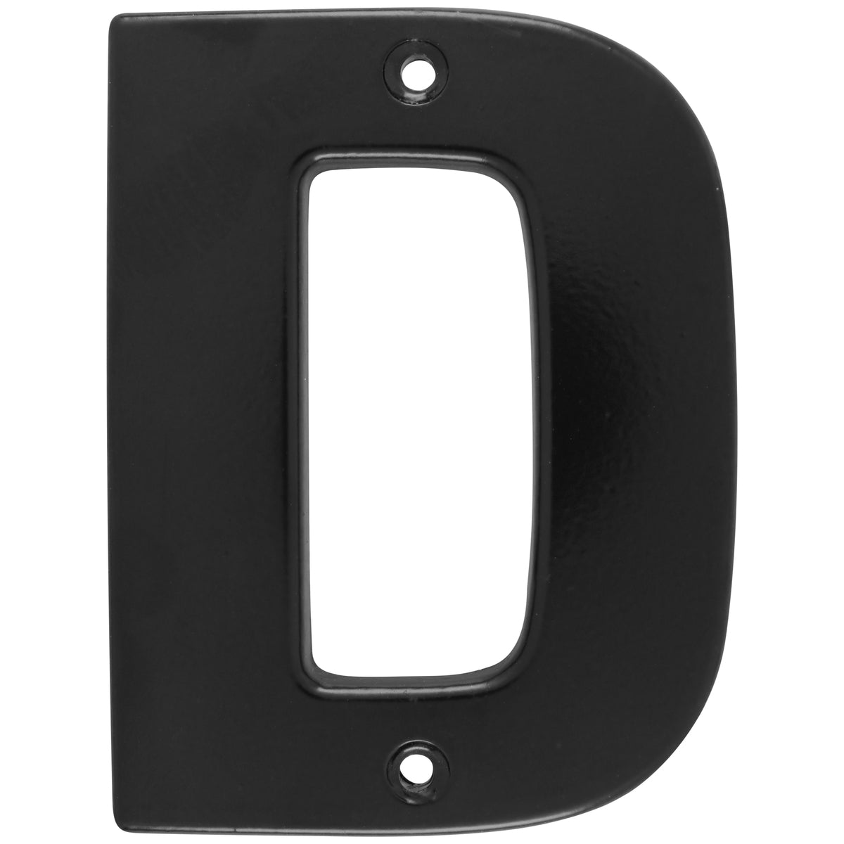 Lock - Letra D bold 4 in negro