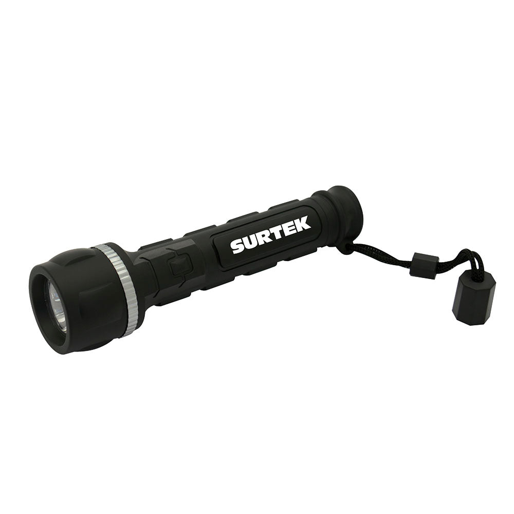 Surtek - Linterna LED ant-imp bat 12lm