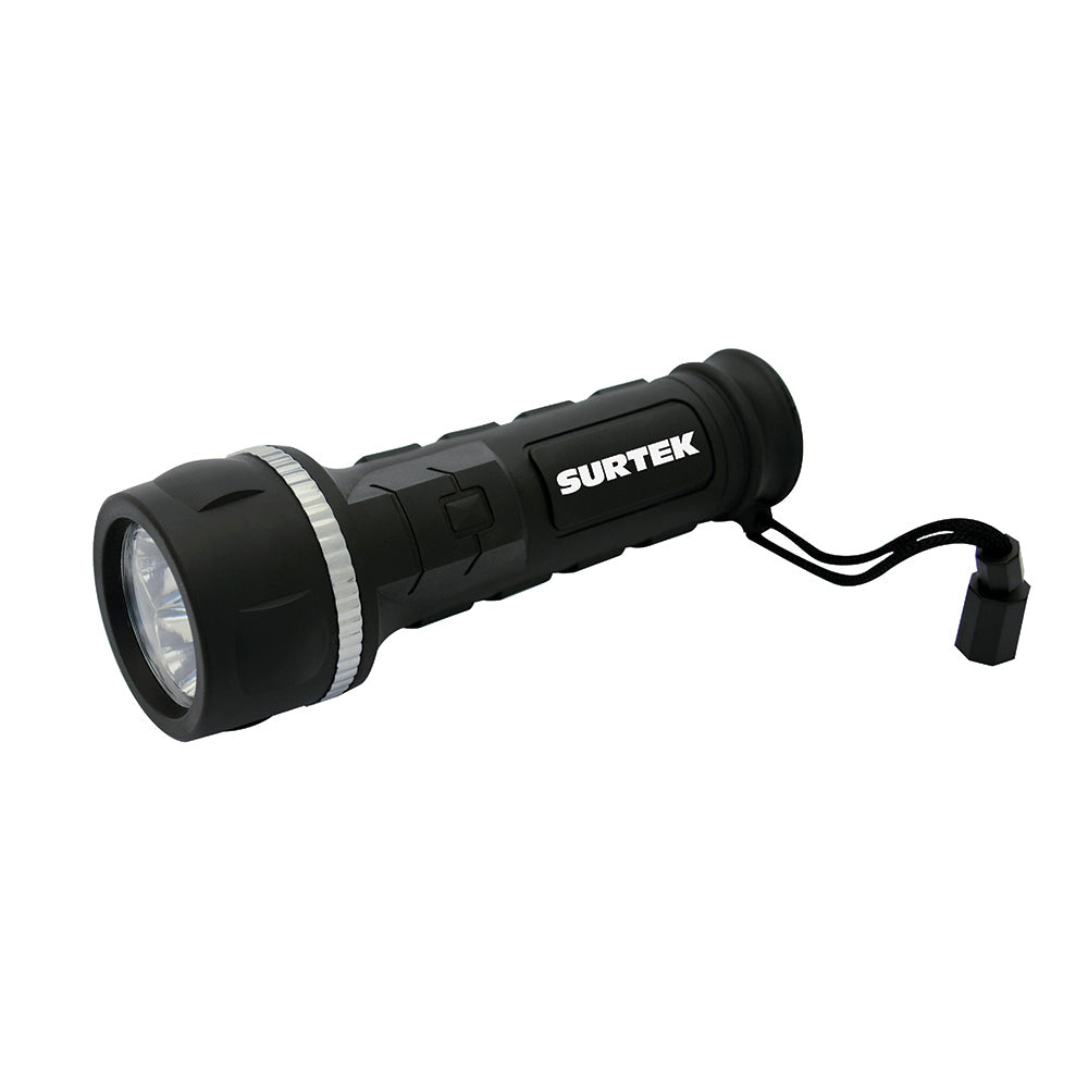 Surtek - Linterna LED ant-imp bat 12lm