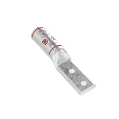 PANDUIT - Zapata de compresión Aluminio LAB750-12-24R para cal. 750 Kcmil, Doble barreno para tornillo prisionero de 1/2, Espaciado de orificio 44.45mm, 1 Pz
