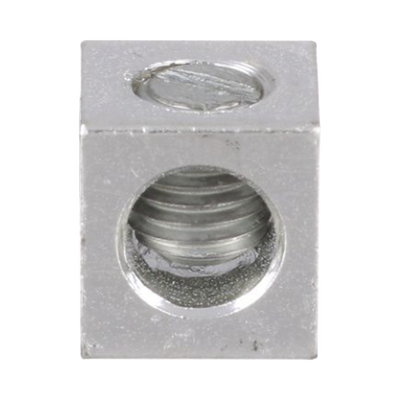 PANDUIT - Conector Mecánico de Aluminio, de Un Orificio 1/4" y Un Barril, para Cable de 14 a 2 AWG. 1 Pieza