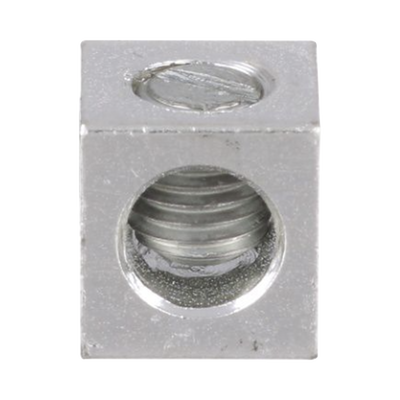 PANDUIT - Conector Mecánico de Aluminio, de Un Orificio 1/4" y Un Barril, para Cable de 14 a 2 AWG. 1 Pieza