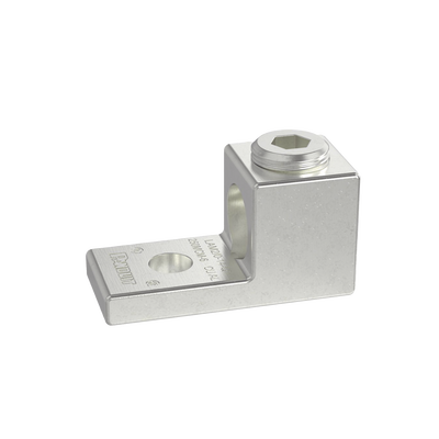 PANDUIT - Terminal tipo Lengüeta Recta de Aluminio con Agujero 1/4", y Barril para Cable #14 - 2/0 AWG