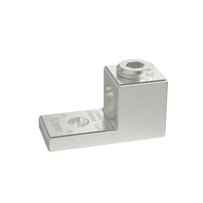 PANDUIT - Terminal tipo Lengüeta Recta de Aluminio con Agujero 1/4", y Barril para Cable #14 - 2/0 AWG