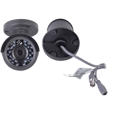 EPCOM - Bullet TURBOHD 720p / METÁLICA / Híbrida / Gran Cobertura / Lente 3.6 mm / IR Inteligente 20 mts / Exterior IP66