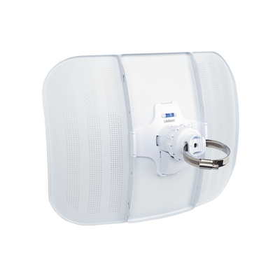 UBIQUITI - LiteBeam airMAX M5 CPE hasta 100 Mbps, 5 GHz (5150 - 5875 MHz) con antena integrada de 23 dBi