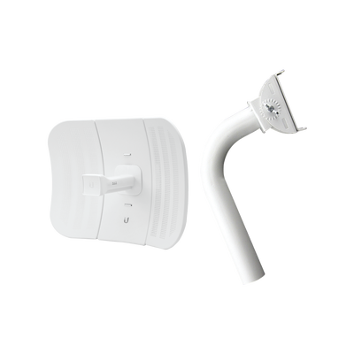 UBIQUITI - LiteBeam airMAX M5 CPE hasta 100 Mbps, 5 GHz (5150 - 5875 MHz) con antena integrada de 23 dBi, incluye montaje universal UMOUNT