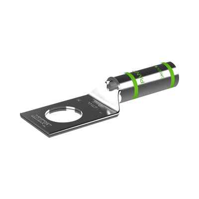PANDUIT - Zapata de compresión LCA1-38-E, para cal. 1 Awg, Barreno para tornillo prisionero de 3/8, 1 Pieza