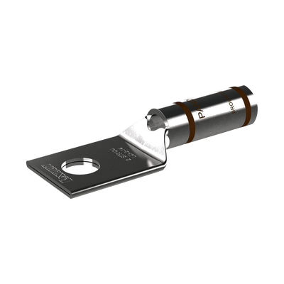PANDUIT - Zapata de compresión LCA2-14-Q, para cal. 2 Awg, Barreno para tornillo prisionero de 1/4, 1 Pz