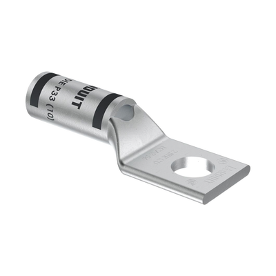 PANDUIT - Zapata de compresión LCA2-56-Q, para cal. 2 Awg, Barreno para tornillo prisionero de 5/16, 1 Pz