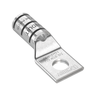PANDUIT - Zapata de compresión LCA2/0-38-X para cal. 2/0 Awg, Barreno para tornillo prisionero de 3/8, 1 Pz