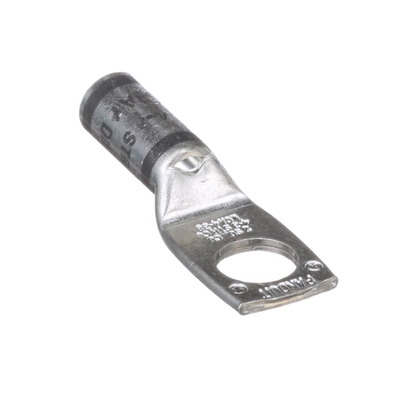 PANDUIT - Zapata de compresión LCA4-38-L, para cal. 4 Awg, Barreno para tornillo prisionero de 3/8, 1 Pz