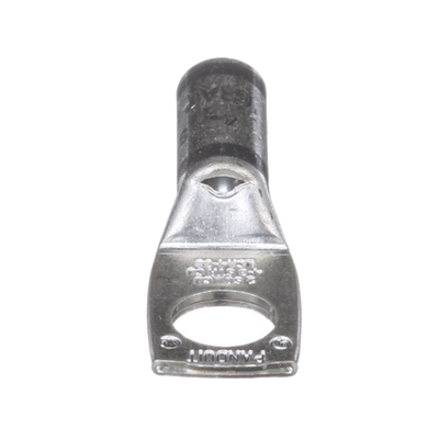 PANDUIT - Zapata de compresión LCA4-38-L, para cal. 4 Awg, Barreno para tornillo prisionero de 3/8, 1 Pz
