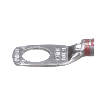 PANDUIT - Zapata de compresión LCA8-38-L, para cal. 8 Awg, Barreno para tornillo prisionero de 3/8, 1 Pz