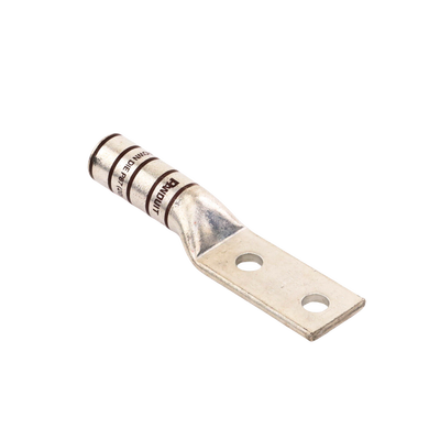 PANDUIT - Zapata de compresión LCC500-12-6 para cal. 500 Kcmil, Doble barreno para tornillo prisionero de 1/2, Espaciado de orificios 44.5mm, 1 Pz