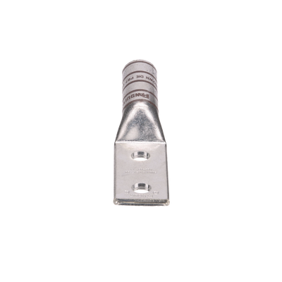 PANDUIT - Zapata de compresión LCC500-12-6 para cal. 500 Kcmil, Doble barreno para tornillo prisionero de 1/2, Espaciado de orificios 44.5mm, 1 Pz
