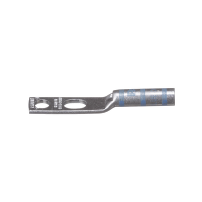 PANDUIT - Zapata de compresión LCC6-14JAW-l para cal. 6 Awg, Doble barreno para tornillo prisionero de 1/4, 1 pz
